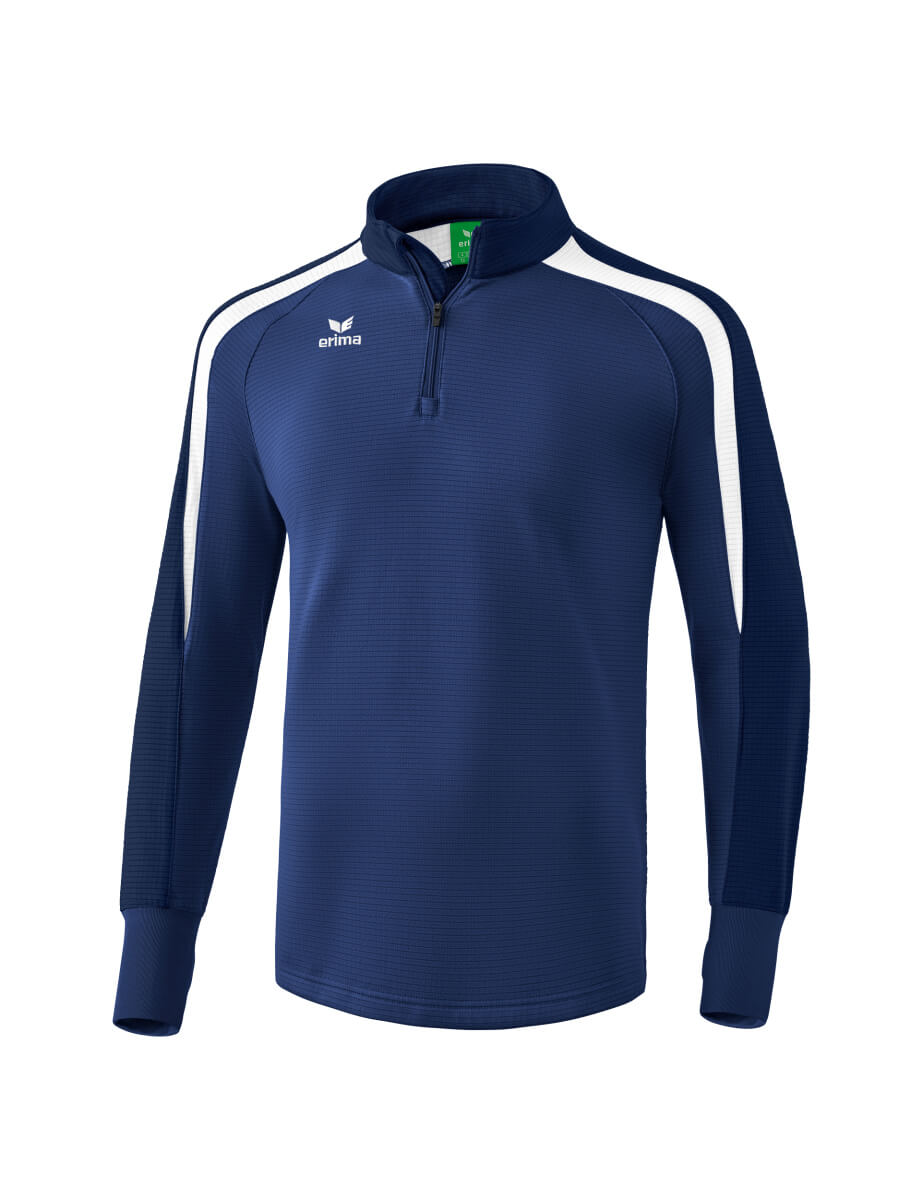 ERIMA 1261814 Sweat Entraînement Respirant Liga 2.0 Bleu Marin/Bleu Marin Foncé/Blanc