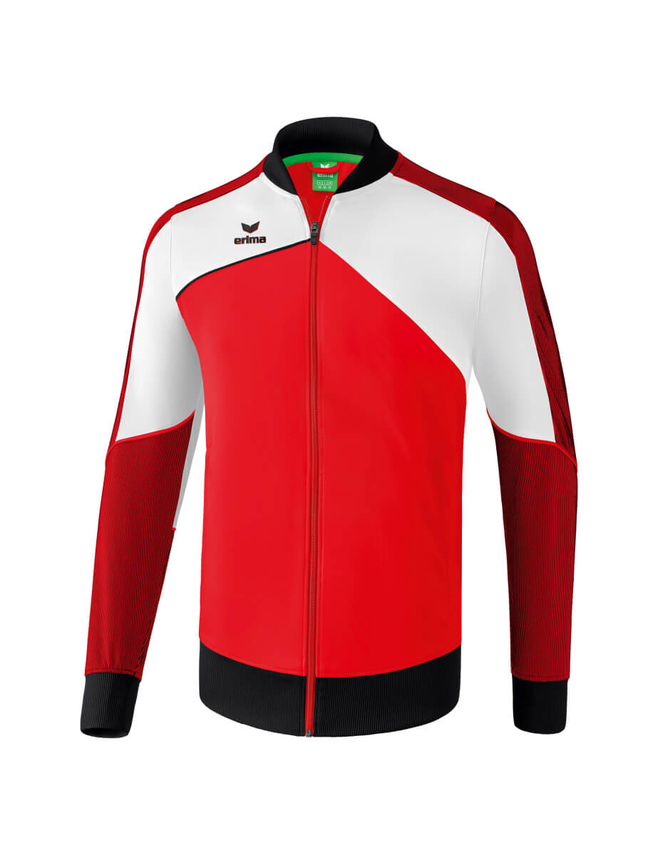 ERIMA 1011802 Veste Présentation Premium One 2.0 Rouge/Blanc/Noir