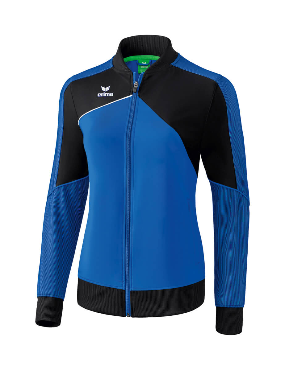 ERIMA 1011809 Veste Présentation Premium One 2.0 Bleu Royal/Noir/Blanc