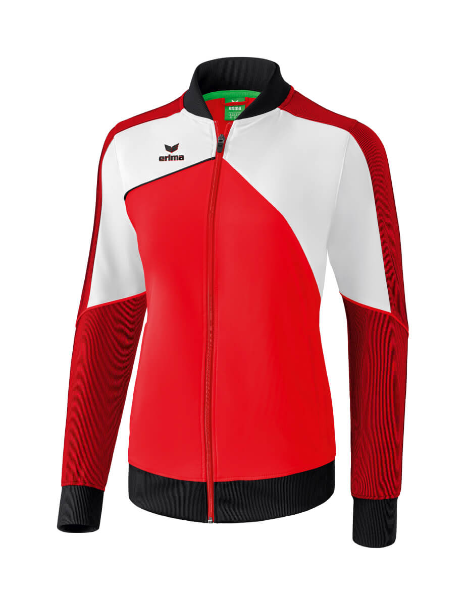 ERIMA 1011810 Veste Présentation Premium One 2.0 Rouge/Blanc/Noir