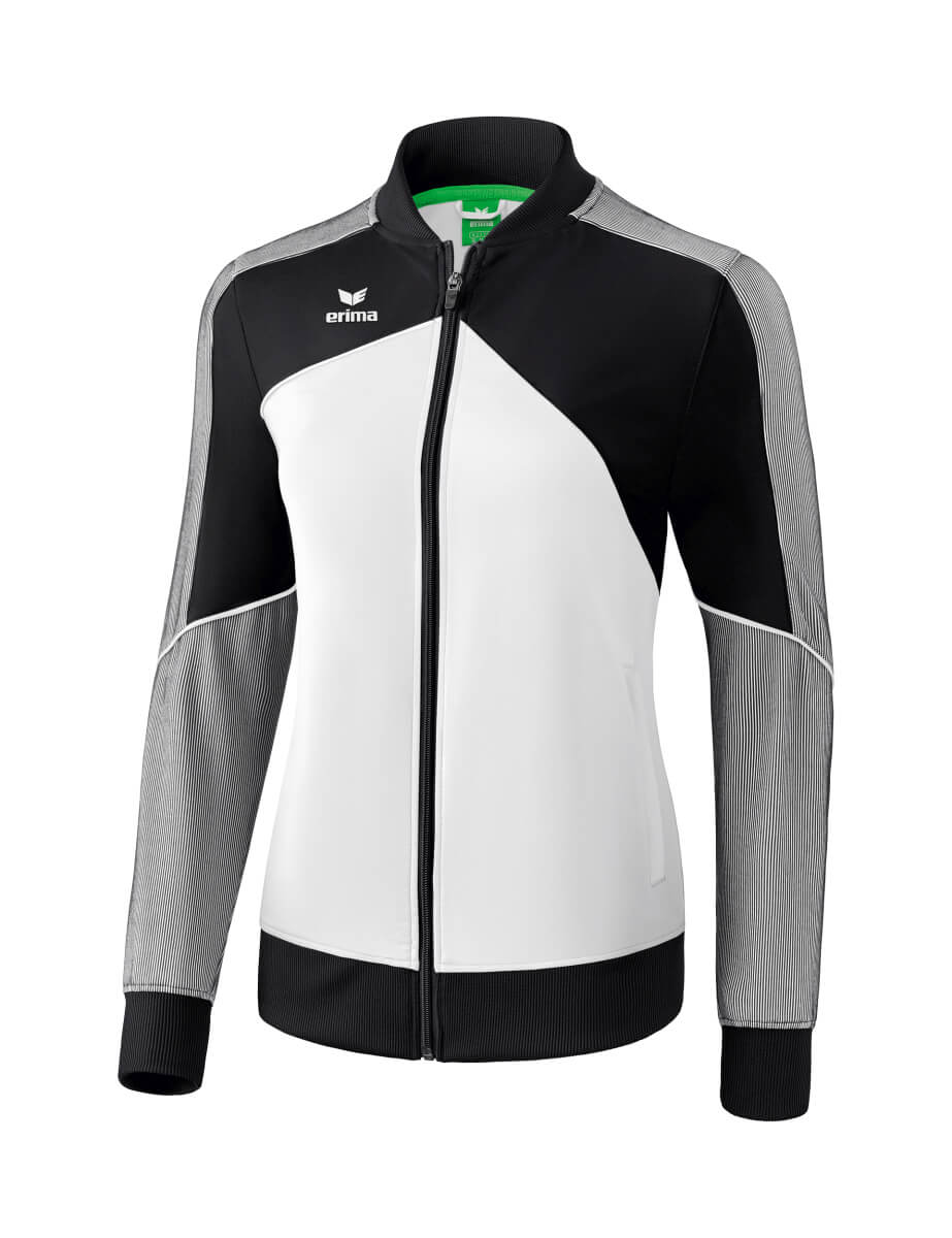 ERIMA 1011811 Veste Présentation Premium One 2.0 Blanc/Noir/Blanc