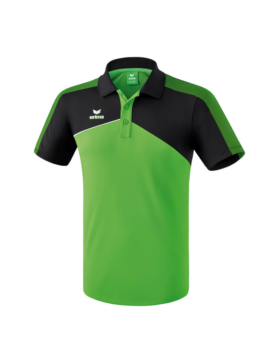 ERIMA 1111805 Polo Premium One 2.0 Green/Black/White