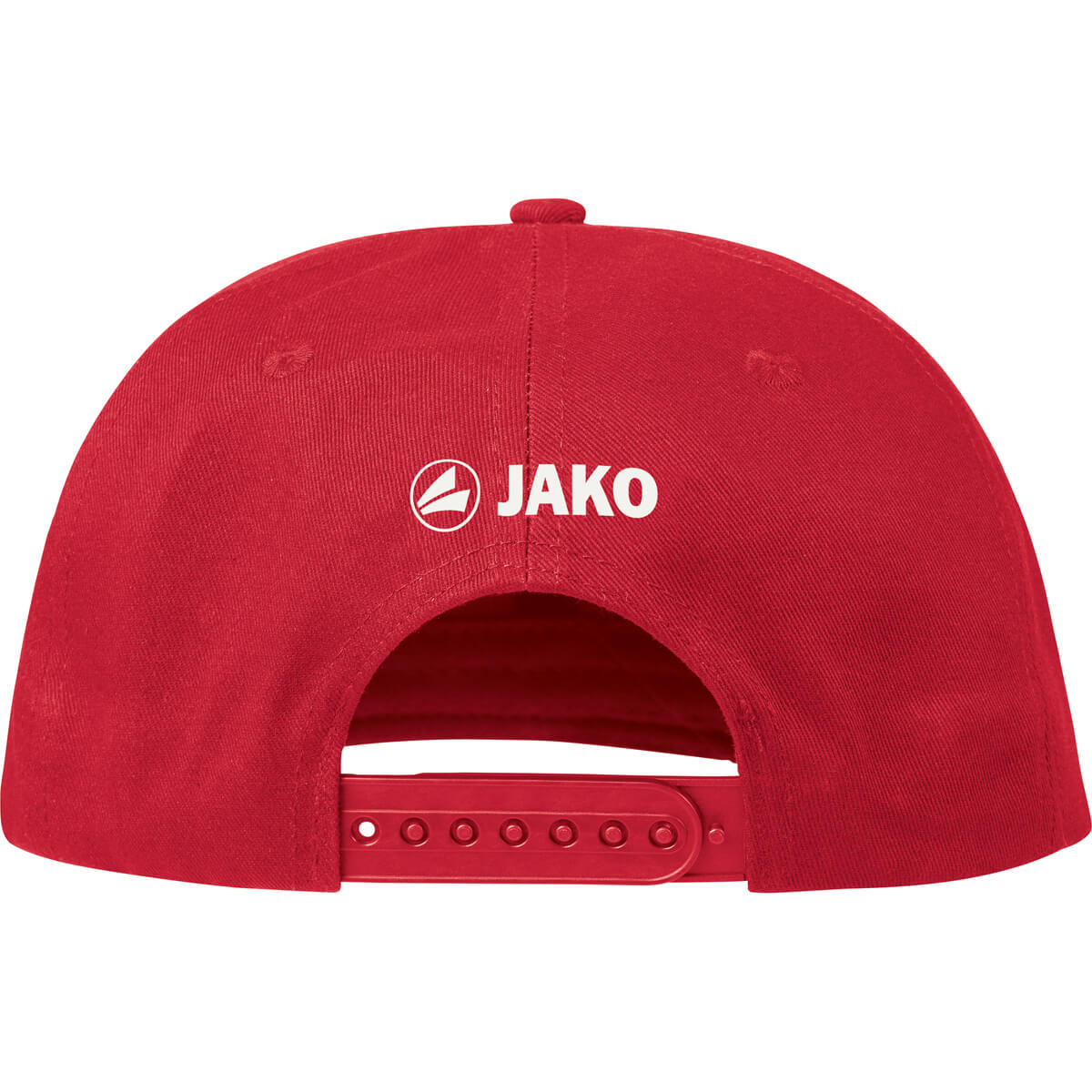 JAKO 1286-01-P01 Casquette Base Rouge Arrière