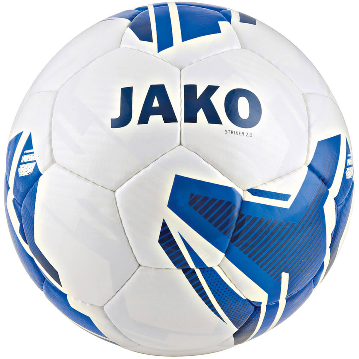 JAKO 2353-04 Training Ball Striker 2.0 White/Royal Blue