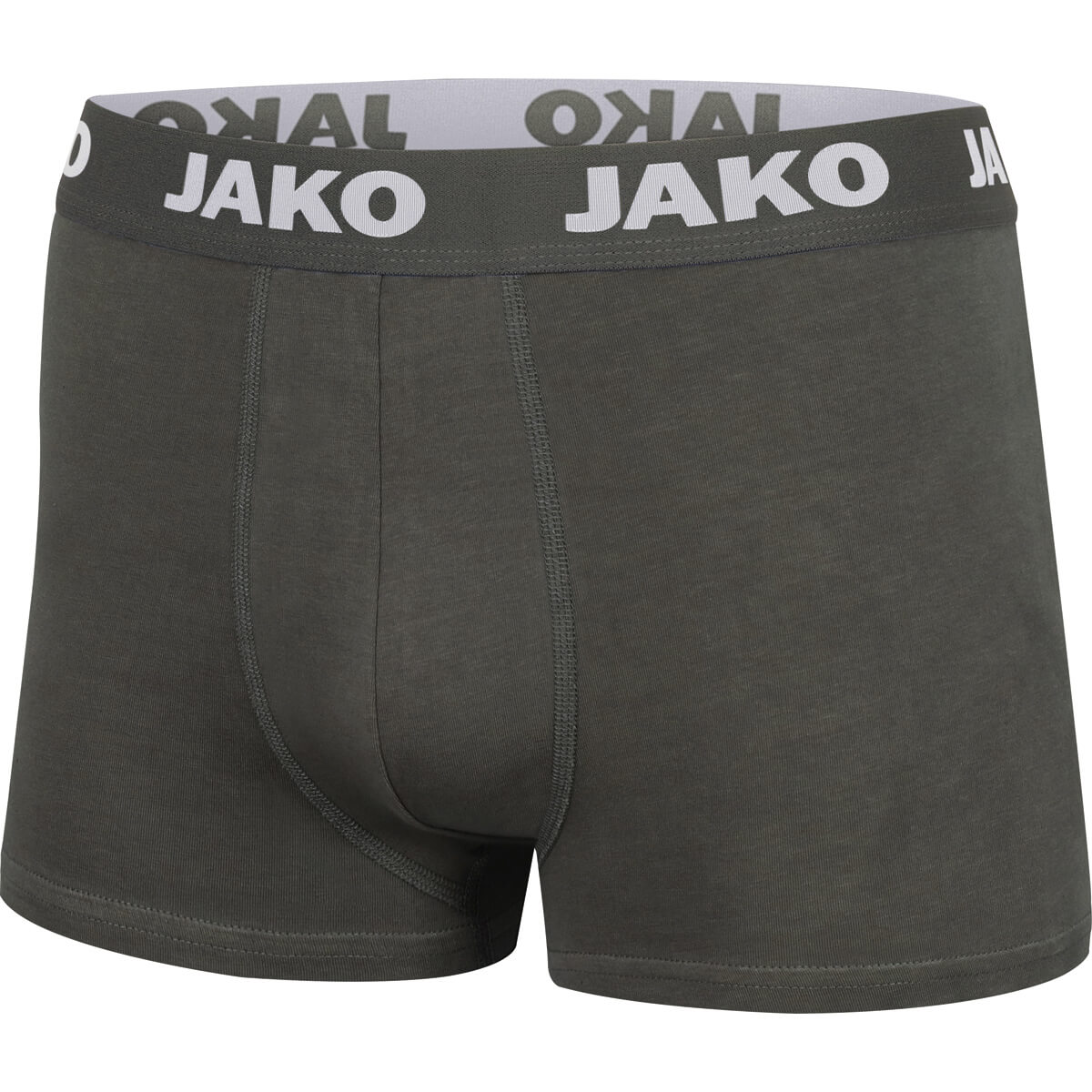 JAKO 6204-21 Basic Boxer Shorts 2-pack Anthracite