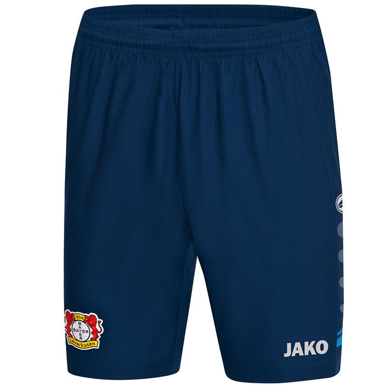 JAKO BA4417S-09-1 Short Bayer 04 Leverkusen Bleu Marin Face