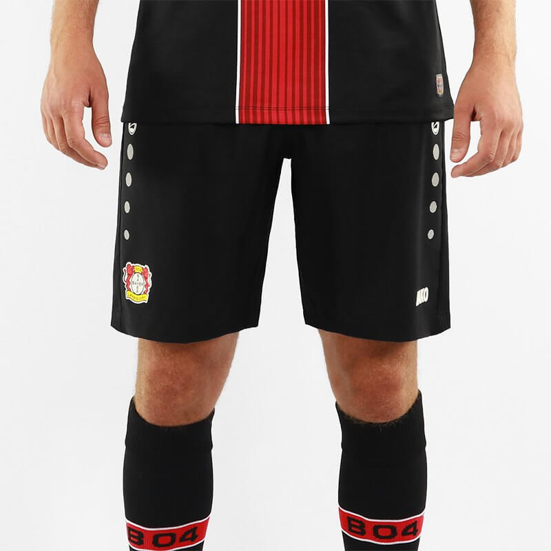 JAKO BA4418H-08-1 Short Bayer 04 Leverkusen Noir