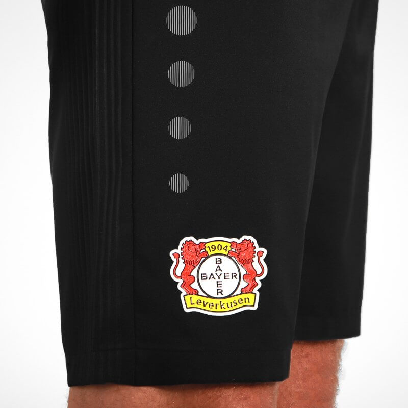 JAKO BA4418H-08-8 Short Bayer 04 Leverkusen Noir