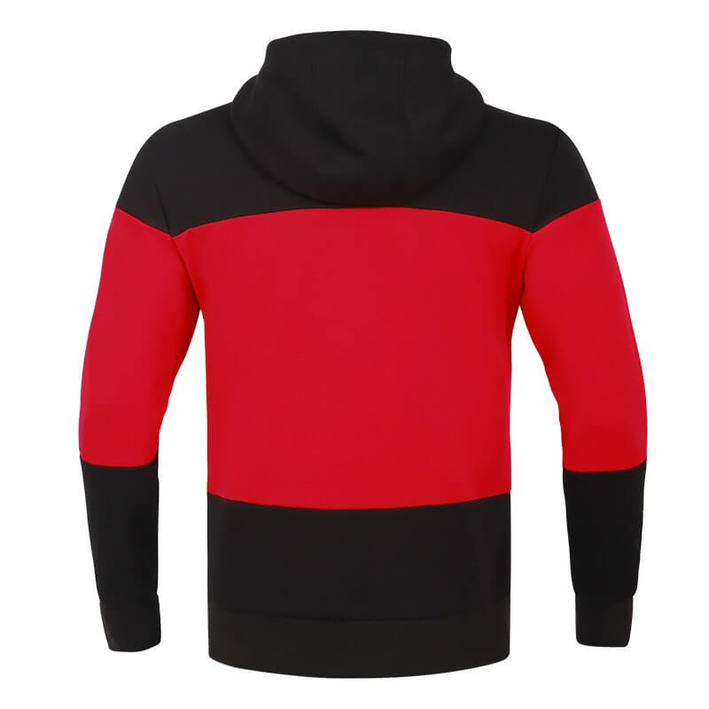 JAKO BA6707-08-2 Sweater à Capuchon Bayer 04 Leverkusen Premium Noir Arrière