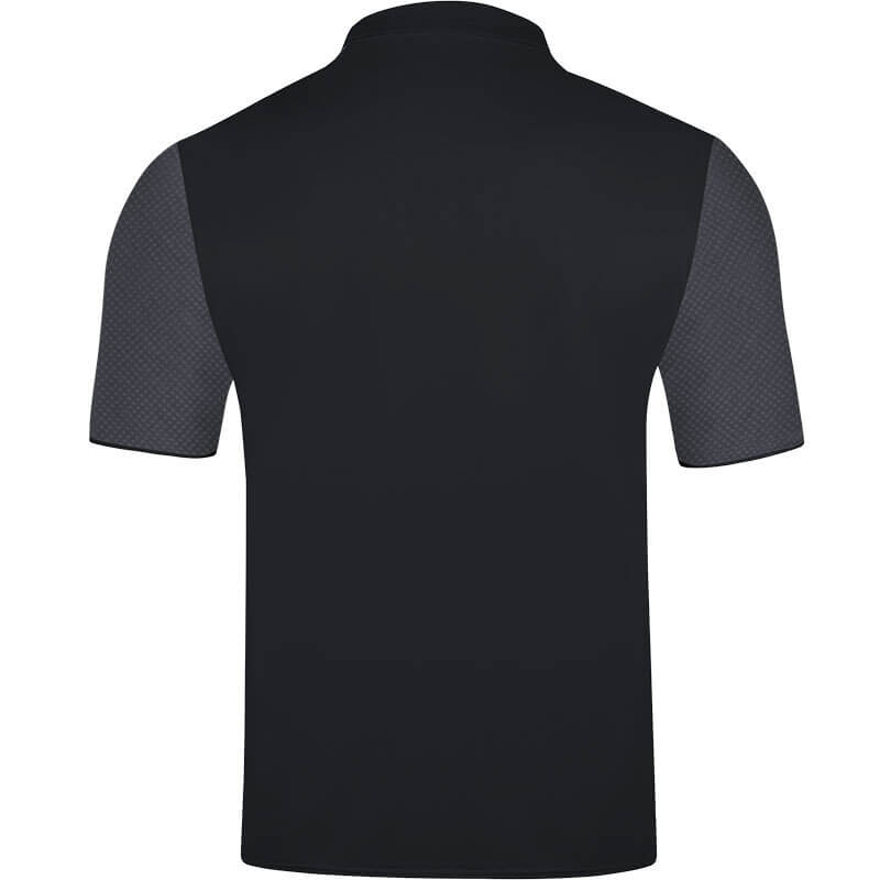 JAKO-WOMEN-6317-21-1 Polo T-Shirt Champ Black/Anthracite Back