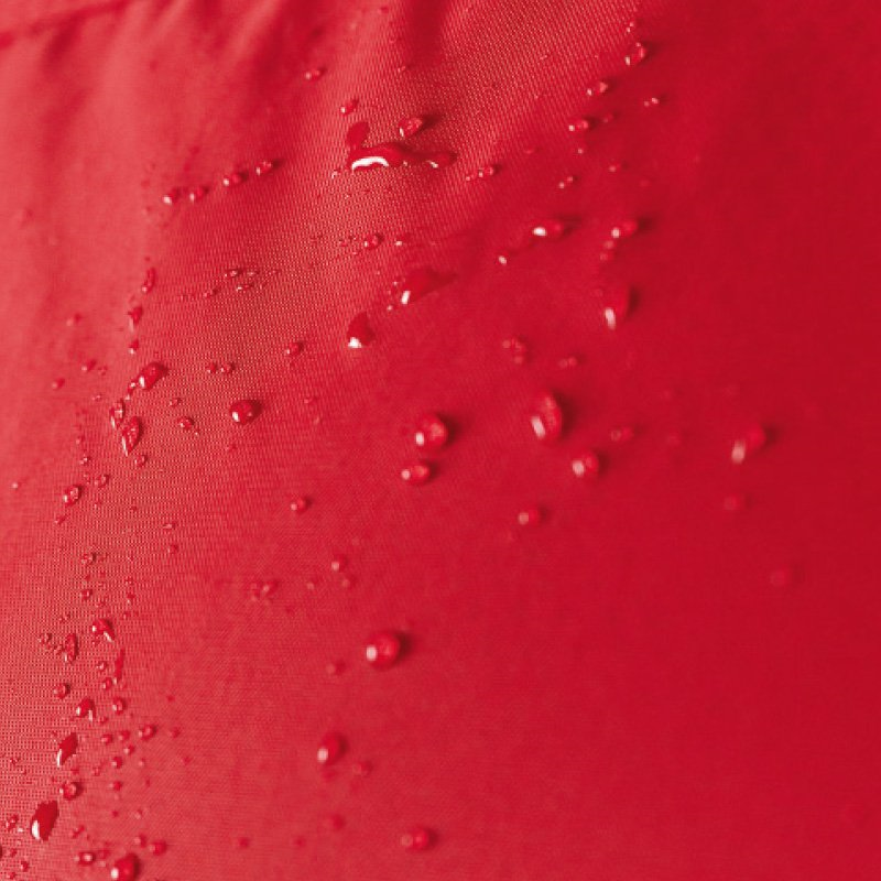 JAKO-7407-01-2 Rain Jacket Profi Water Resistant Top Material with PU Coating Red