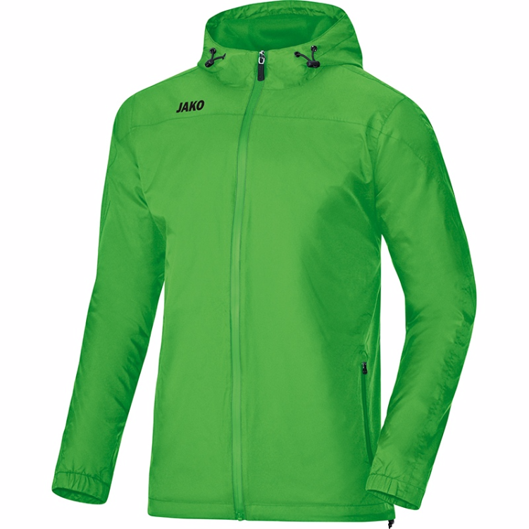 JAKO-7407-22 Veste Pluie Profi Vert Doux