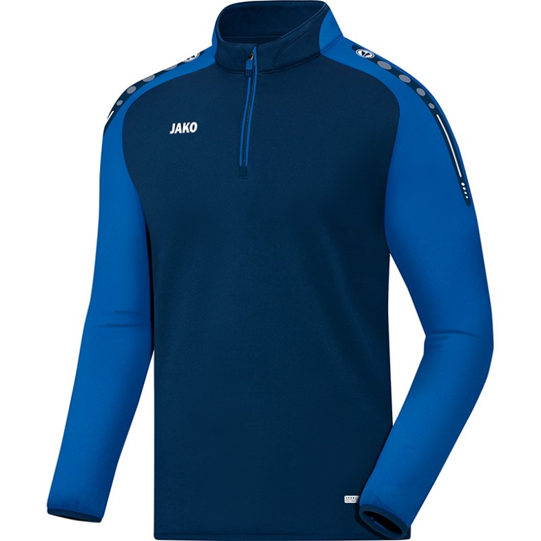 JAKO-8617-49-1 Ziptop Champ Bleu Royal/Bleu Marin Face