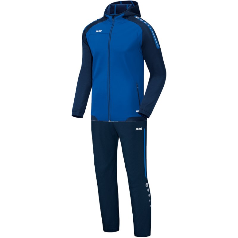 JAKO-M9617M-49 Hooded Leisure Tracksuit Champ Royal Blue/Navy