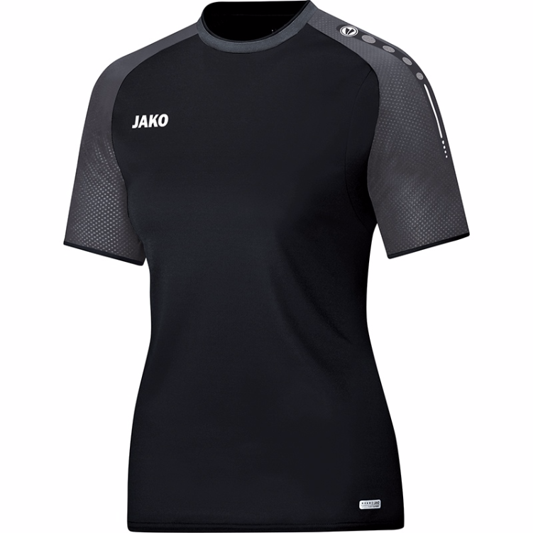 JAKO-6117W-21 T-Shirt Champ Black/Anthracite Front