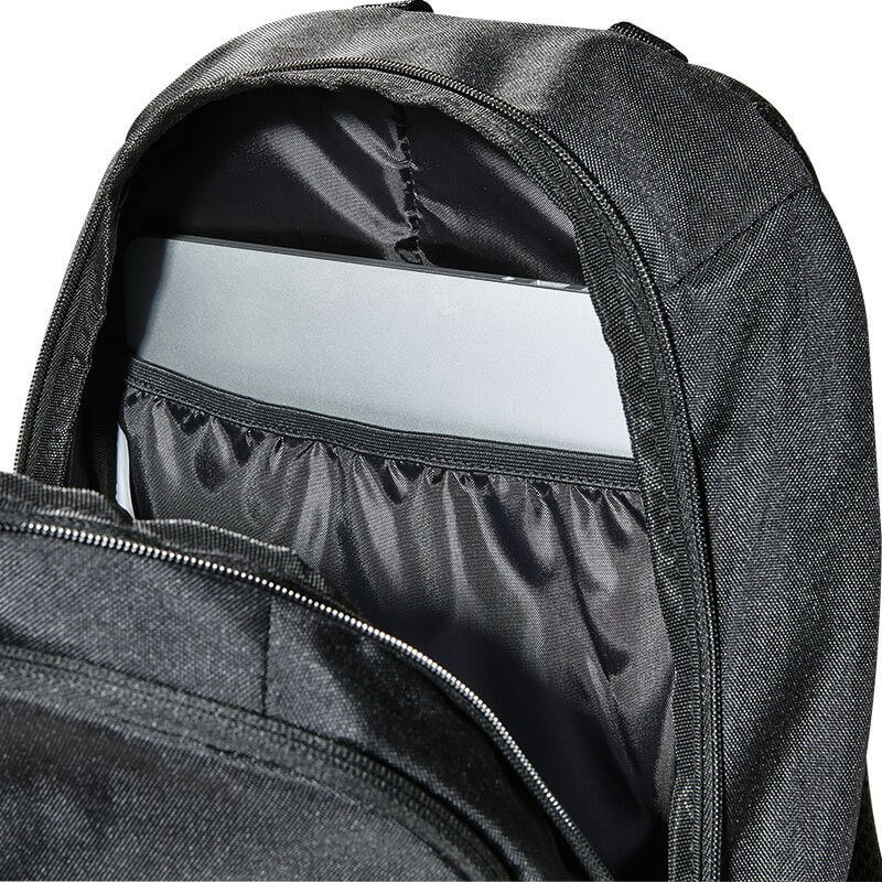 JAKO 1850-08-1 Backpack Classico Black Large Main Compartment with Separate Inside Pocket