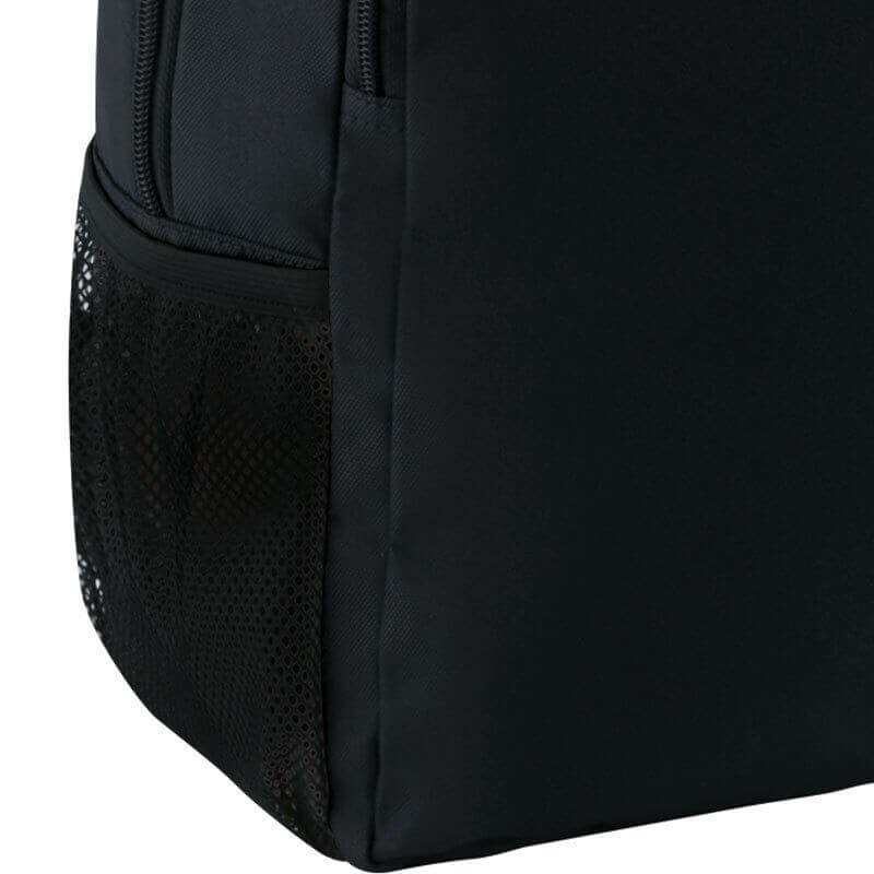 JAKO 1850-08-3 Backpack Classico Black Mesh Side Pockets