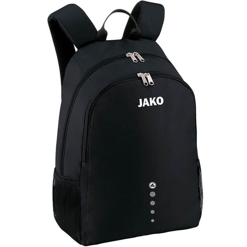 JAKO 1850-08 Sac à Dos Classico Noir