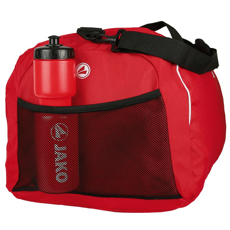 JAKO 1950-01-3 Sac de Sports Classico Rouge Poche Latérale