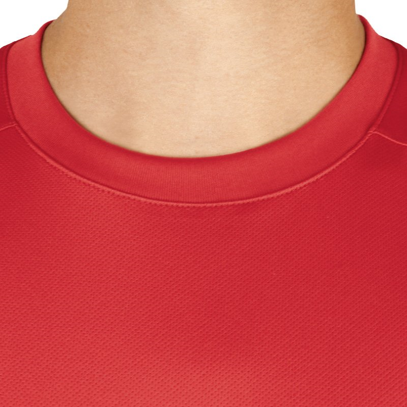 JAKO 6050-01-2 Tank Top Classico Red Round collar in Ripp