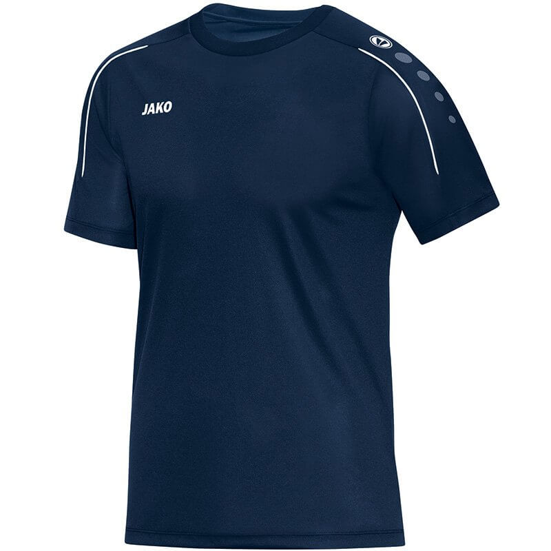 JAKO 6150-09 T-Shirt Classico Bleu Marin Face