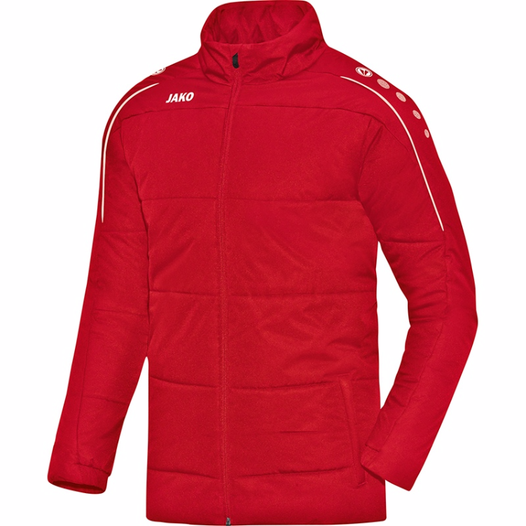 JAKO 7150-01 Veste Coach Classico Rouge Face