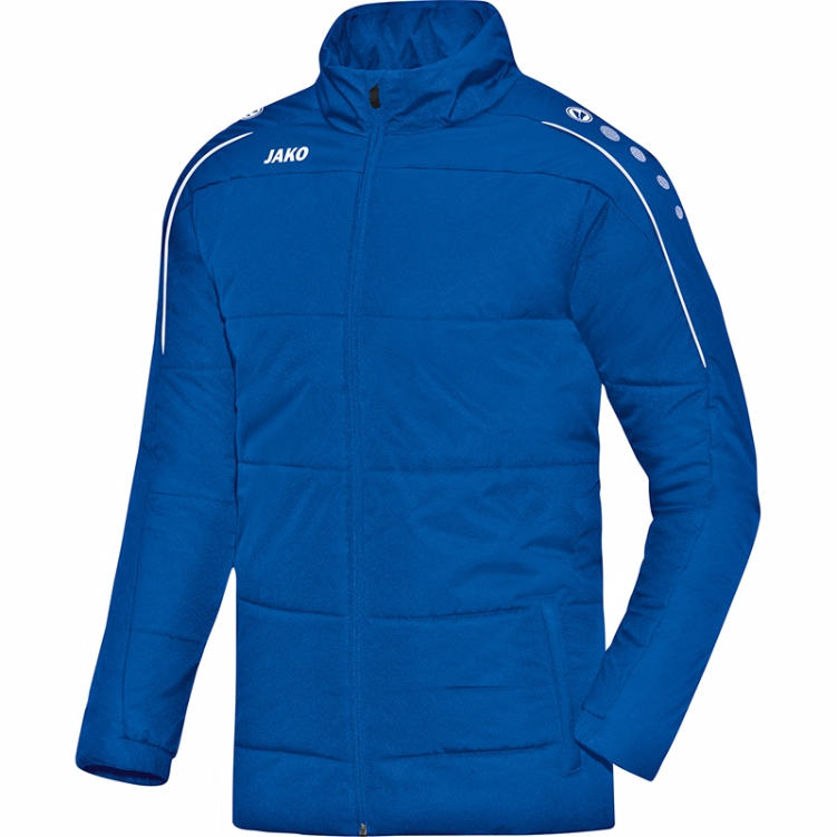 JAKO 7150-04 Coach Jacket Classico Royal Blue Front