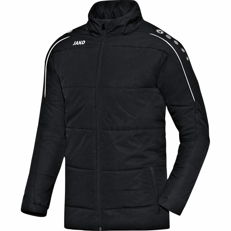 JAKO 7150-08 Coach Jacket Classico Black Front