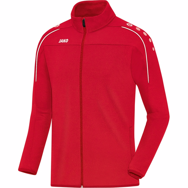 JAKO 8750-01 Veste Entraînement Classico Rouge Avant