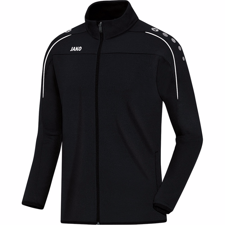 JAKO 8750-08 Training Jacket Classico Black Front