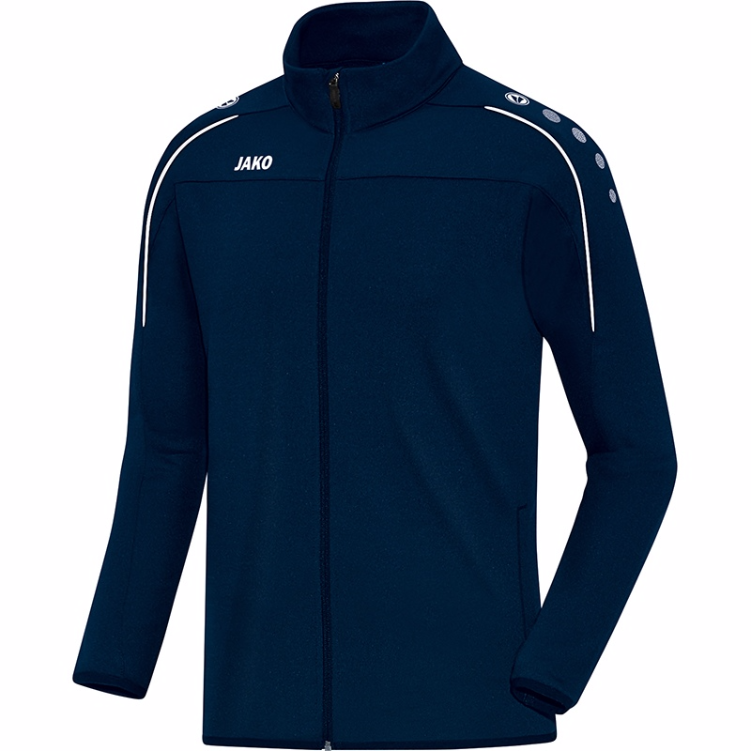 JAKO 8750-09 Veste Entraînement Classico Bleu Marin Avant