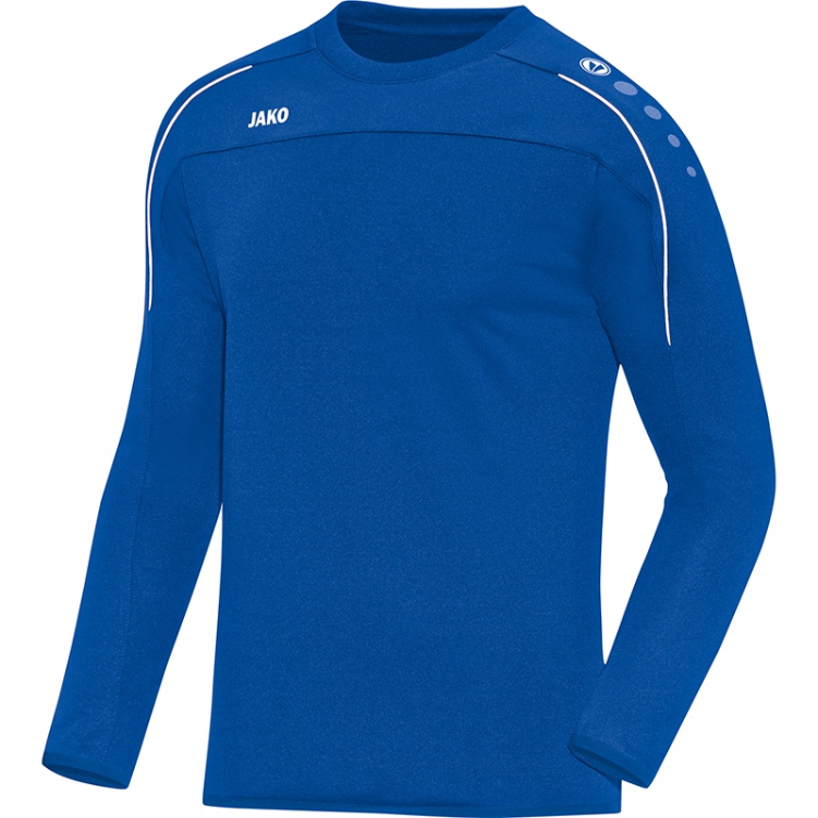 JAKO 8850-04 Sweat Classico Royal Blue Front