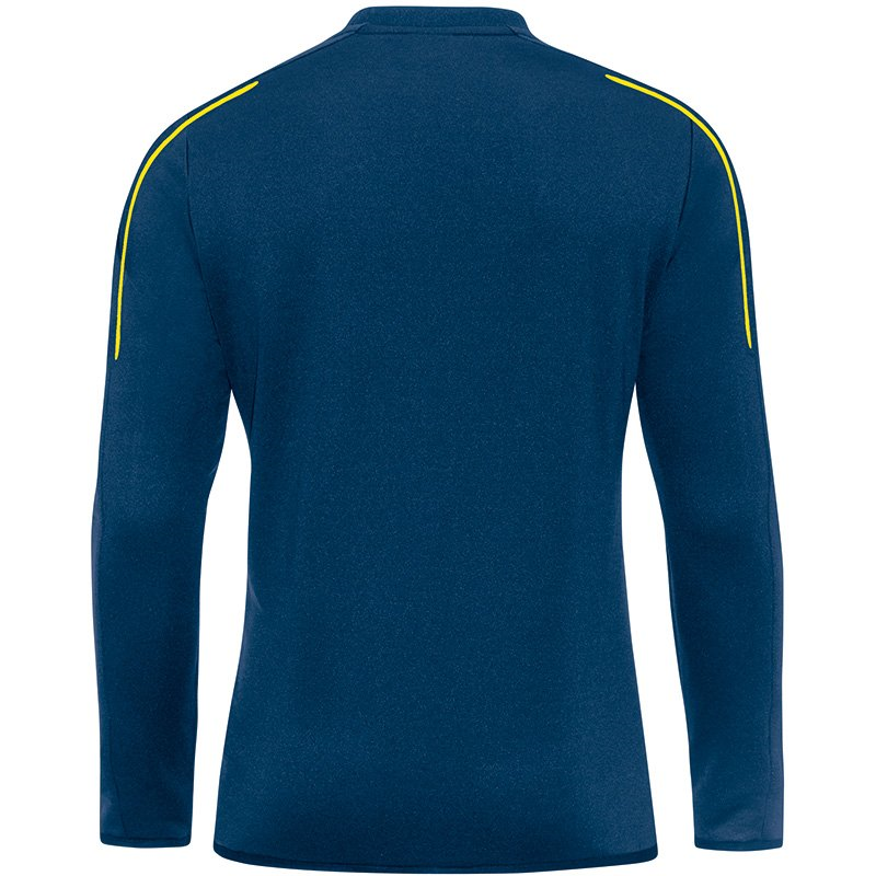 JAKO 8850-42-1 Sweater Classico Bleu Nuit/Citron Arrière