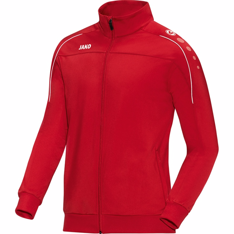 JAKO 9350-01 Veste Polyester Classico Rouge Face