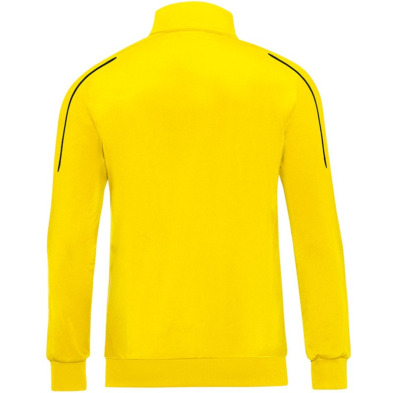 JAKO 9350-03-1 Polyester Jacket Classico Lemon Back