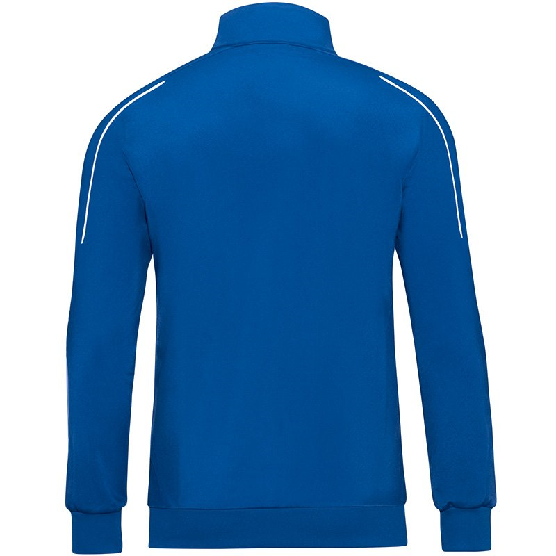 JAKO 9350-04-1 Veste Polyester Classico Bleu Royal Arrière