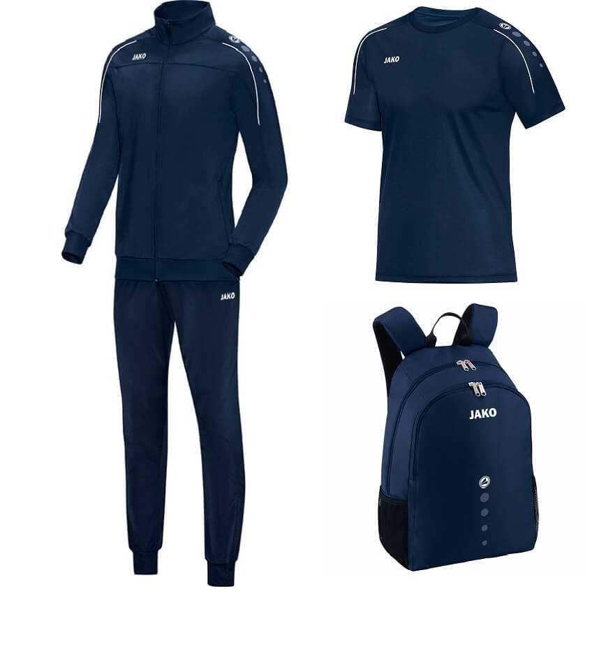 JAKO EO10050-09 Student Kit Classico Navy