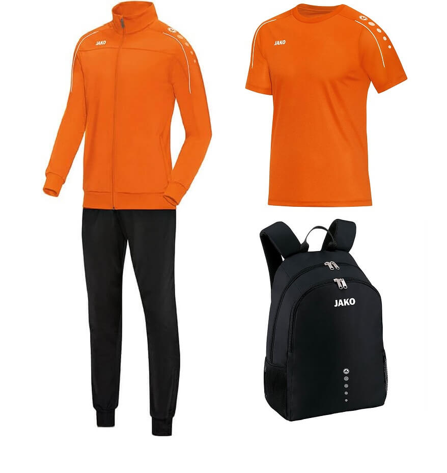 JAKO EO10050-19 Student Kit Classico Fluo Orange