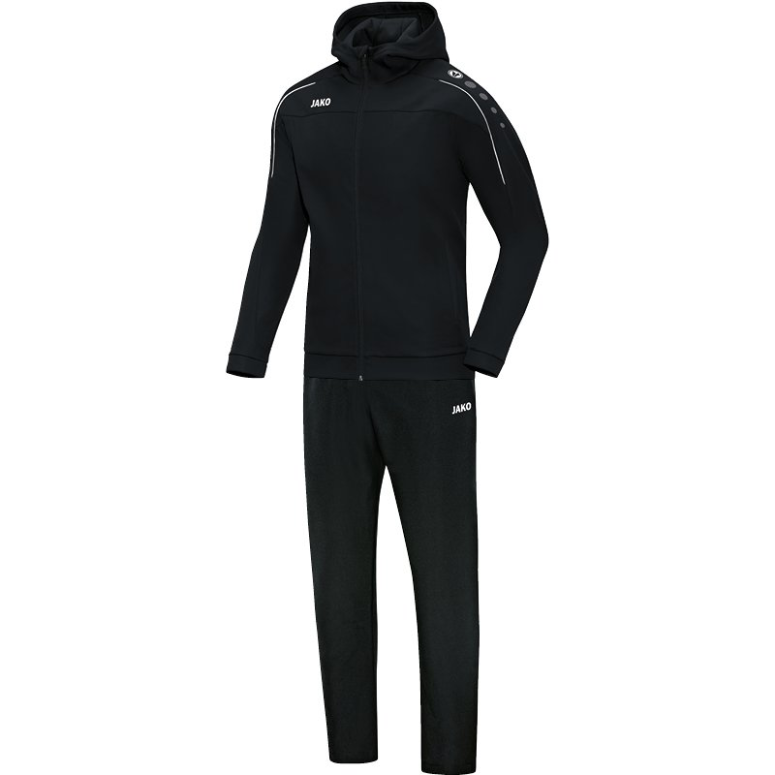 JAKO M9650-08 Hooded Leisure Tracksuit Classico Black