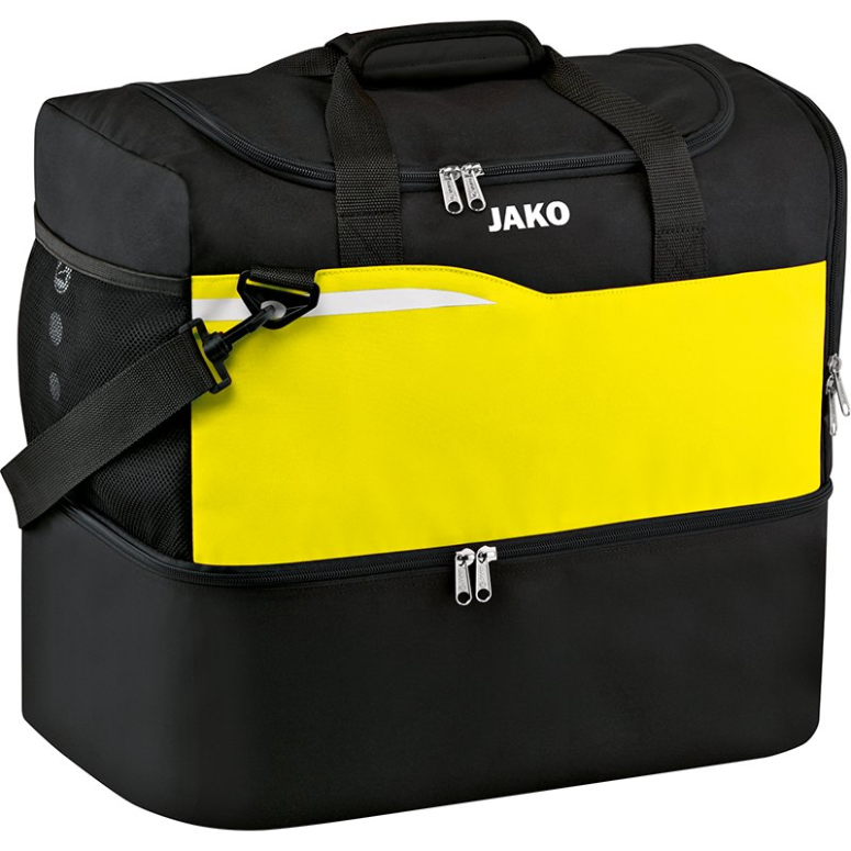 JAKO-2018-03 Sac de Sport Competition 2.0 Noir/Jaune Fluo