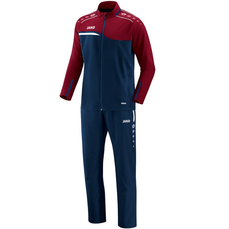 JAKO-M9518-09 Leisure Tracksuit Competition 2.0 Navy/Dark Red