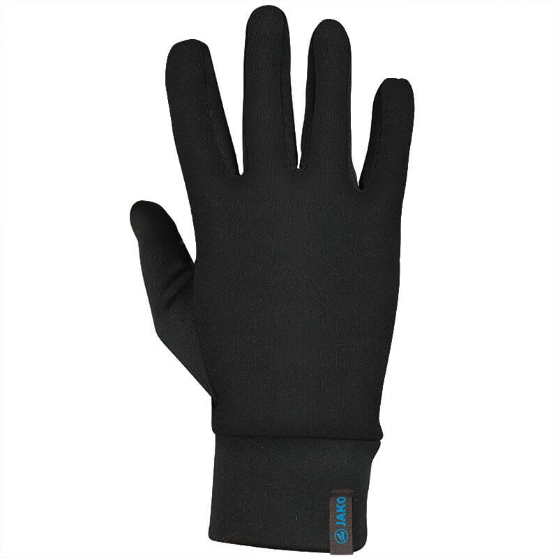 JAKO-1234-08-1 Gants Joueurs Fonctionnels Chaud Noir