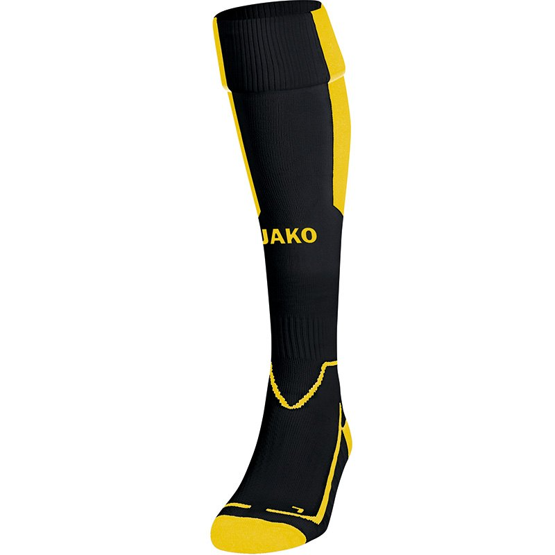 JAKO-3866-03 Chaussettes Football Lazio Noir/Citron