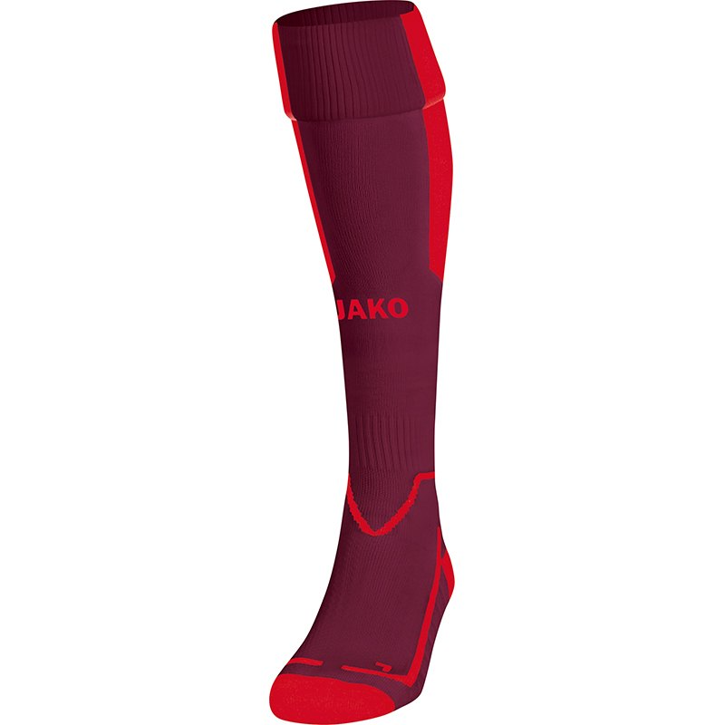 JAKO-3866-14 Soccer Socks Lazio Brown/Red