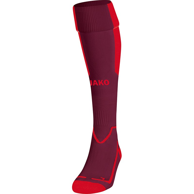 JAKO-3866-14 Chaussettes Football Lazio Marron/Rouge