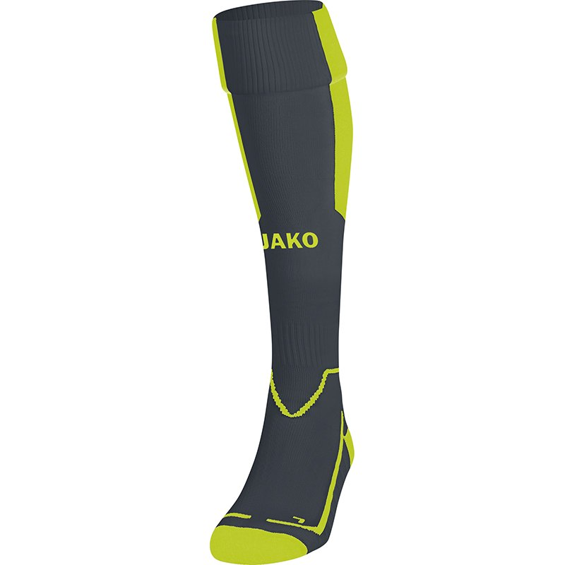 JAKO-3866-21 Soccer Socks Lazio Anthracite/Lime