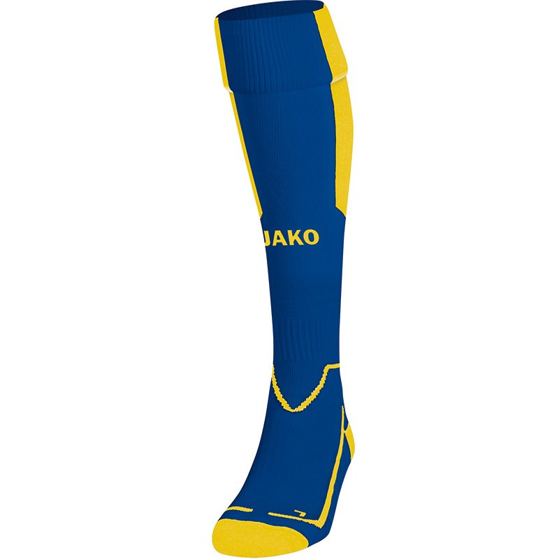 JAKO-3866-43 Soccer Socks Lazio Royal Blue/Lemon