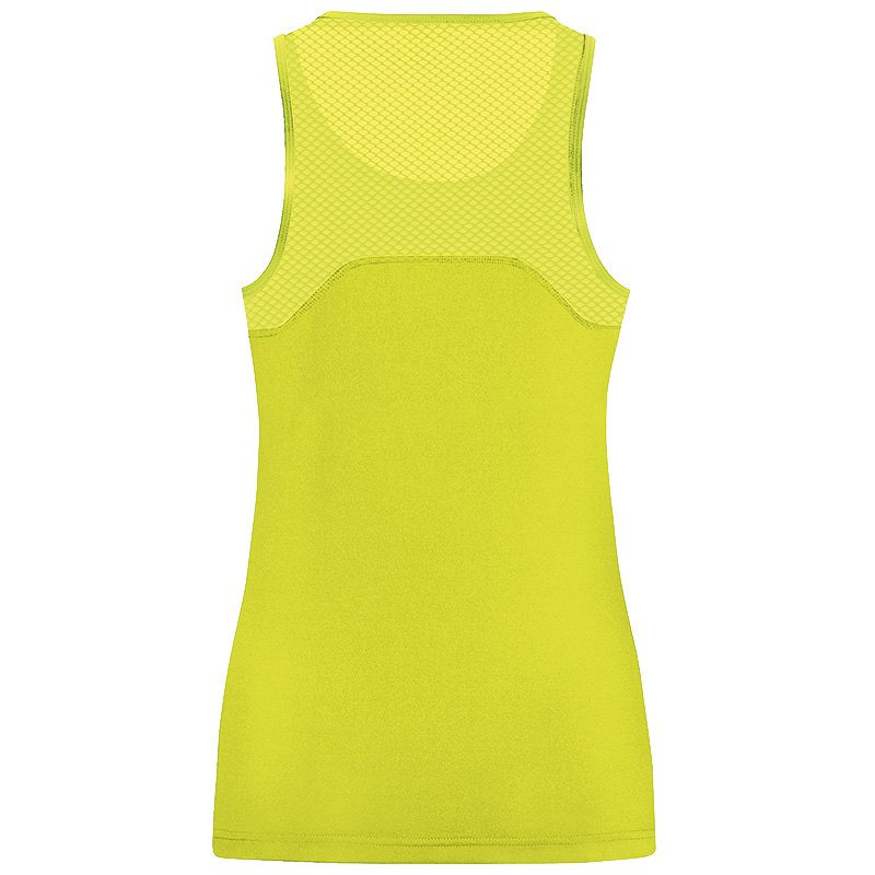 JAKO 6012-23 Tank Top Move Citron Vert Arrière