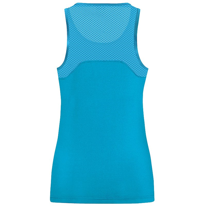 JAKO 6012-46-1 Tank Top Move Bleu Azur Arrière