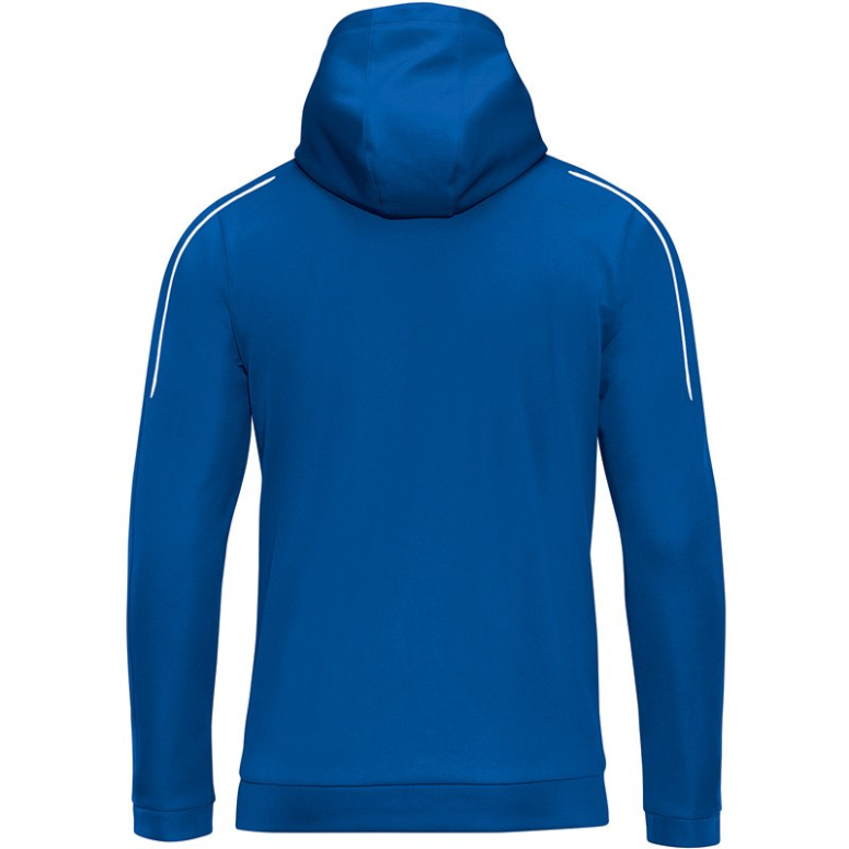 JAKO Hooded Jacket Classico 6850-04-1 Royal Blue/White Back